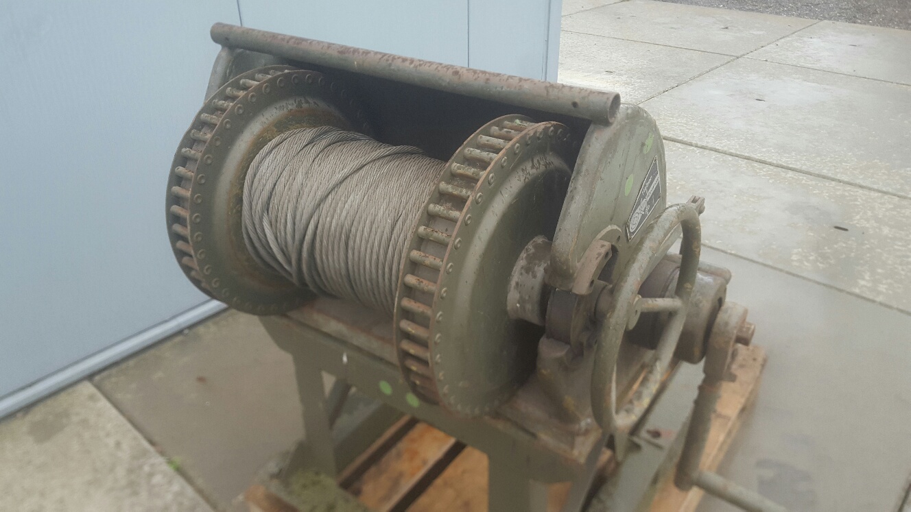 2 ton Manual Winch - Hasekamp Trading Holland